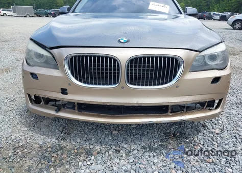 2011 BMW 750I z USA, uszkodzony, nr VIN WBAKA8C55BCY36509